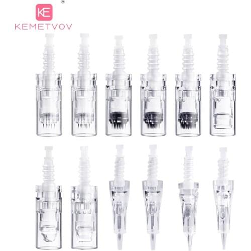 10/50/100PCS DermaTool Bayonet Needles Cartridge For Dr pen M/M5/M7 Nano/9 pin/12 pin/36 pin/42 Micro Needle Replacement Head