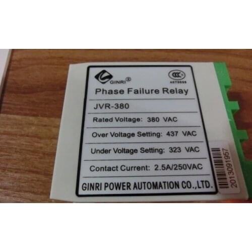 JVR Multifunction Protection phase sequence voltage three-phase AC protection relay JVR-380