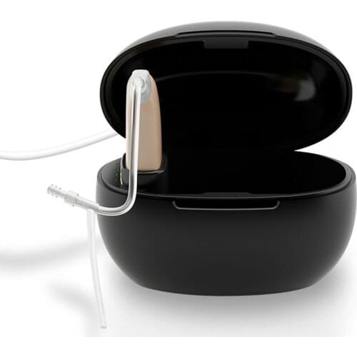 1pcs Mini Small Invisible Hearing Aid Rechargeable Hearing Device Noise Reduction Sound Amplifier with Recharging Base