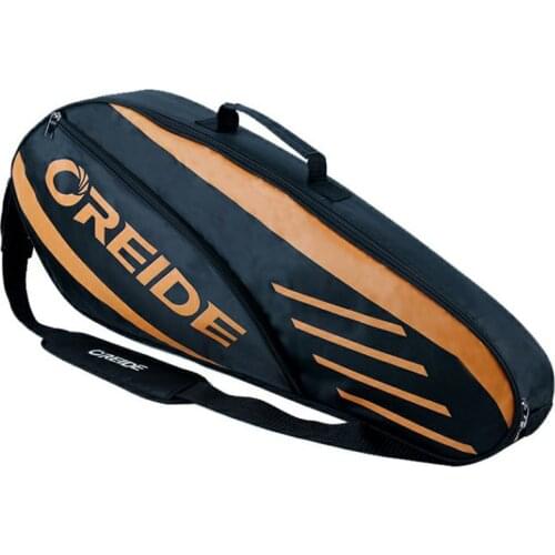 Waterproof Badminton Racket Bag For 3-6 Rackets Single Shoulder Lightweight Portable Tennis Backpack Sports Equipment Men Adults