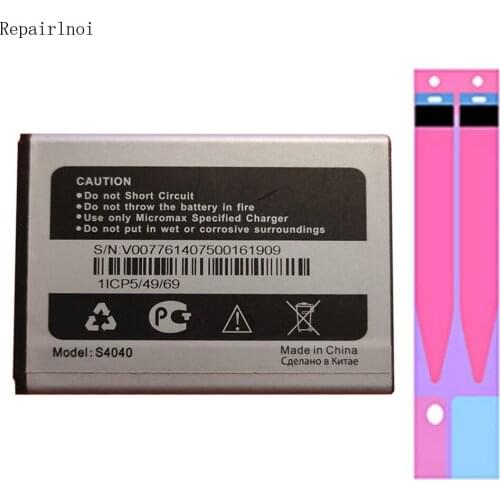Original Cell Mobile Phone Batteries For Micromax Bolt A082 Battery Smart Repair Parts Replacement