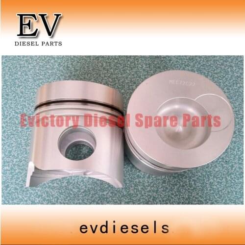 Fit for Fuso truck engine liner kit Mitsubishi 6D14 6D14T piston and piston ring set and cylinder liner/sleeve