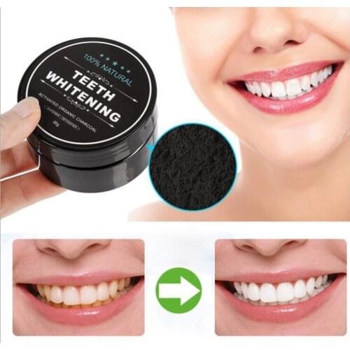Activated Charcoal Powder Teeth Whitening Cleaning Power Daily Use Teeth Whitening Scaling Powder