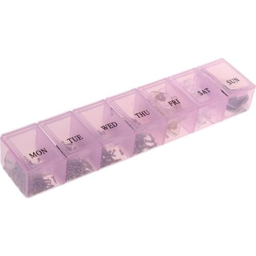 7 Compartment Screws Eyeglass Glasses Nose Pads Repair Kit for Eyeglasses Sunglasses Watch