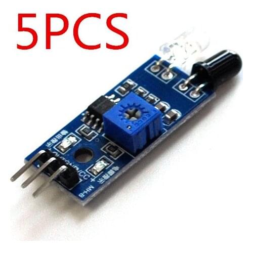 5PCS Reflection IR Obstacle avoidance Module Sensor infrared sensor for Aduino intelligent car robot