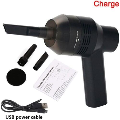 Mini car vacuum cleaner Wireless USB nozzle Keyboard Brush Cleaner Laptop Brush Dusting Tool Car Vacuum Cleaner Household Clean