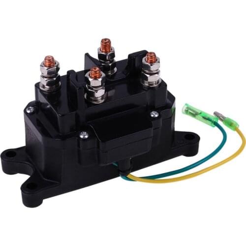 Car Parts Relays Universal High Quality 12V Solenoid Relay Contactor Winch Solenoid Switch Thumb for Car ATV UTV Winch Relay