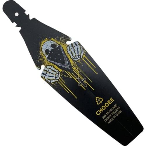 Mountain Bike Mudguard 15g/pcs Dead Fly Bicycle Saddle Mudguard PP5 Precision Plastic Bicycle Simple Mudguard Accessories