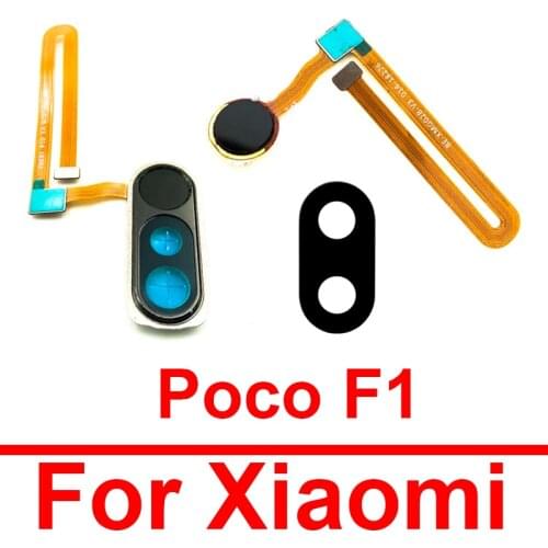 Fingerprint Home Button Flex Cable For Xiaomi Pocophone Poco F1 Menu Key Recognition Sensor Flex Ribbon Cable Replacement Parts