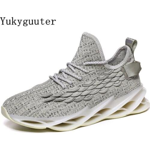 Men Sneakers Women Breathable Running Shoes Couple Cushion Flats Training Sport Light Weight Outdoor Walking Soft Spring Autumn