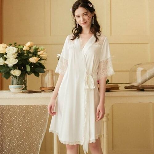 LCIZRONG Women's Satin Robes