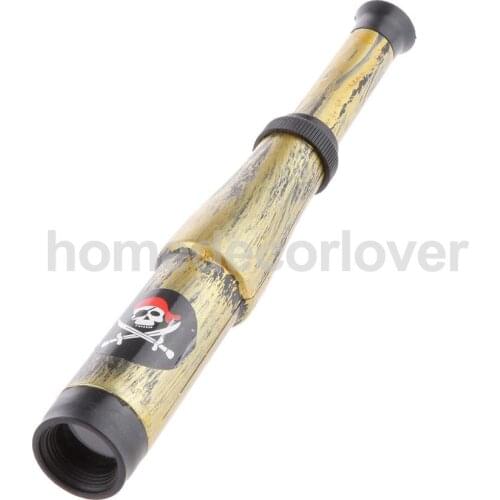 Mini Pirate Telescope Childrens Birthday Party Bag Filler Toy Copper