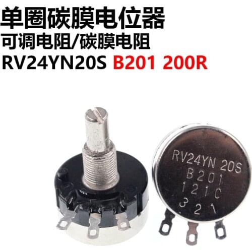 New RV24YN20S B201 200R ohm Potentiometer
