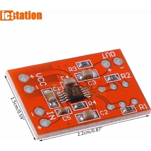 1PCS SSM2167 Microphone Preamplifier Board Low Noise COMP Compression Module DC 3V-5V