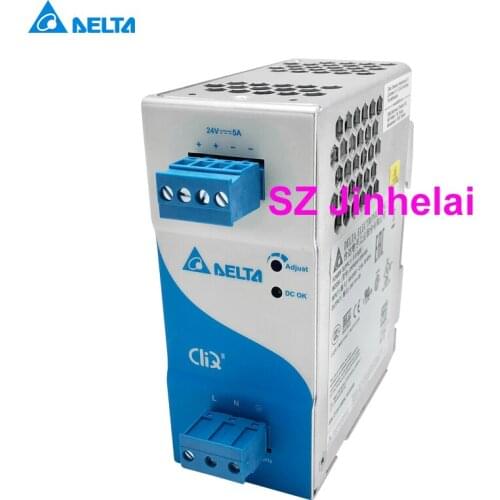 DELTA DRP024V120W1BN Authentic original Switching power supply 5A 120W Din Rail Power Supply Series
