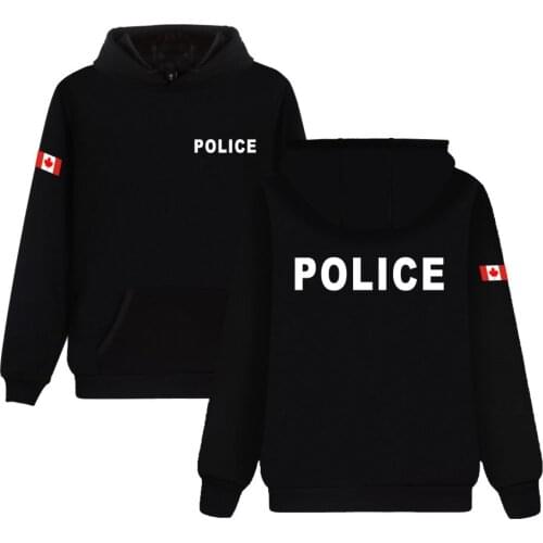 POLICE Printed Hoodies Sweatshirt men/women harajuku Sweatshirts autumn winter sudadera hombre casual Tracksuit casaco plus size