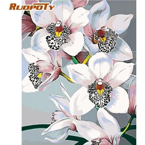 RUOPOTY Painting By Numbers For Adults Lover On Beach Figure Oil Paint Color On Canvas Modern Home Decoration Artcraft Photos