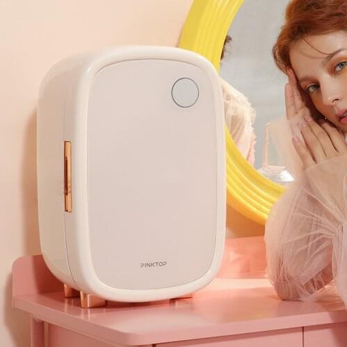 12L Professional Beauty Refrigerator, Small Refrigerator for Skin Care Cosmetics, Mini Car Refrigerator for Skin Care Products