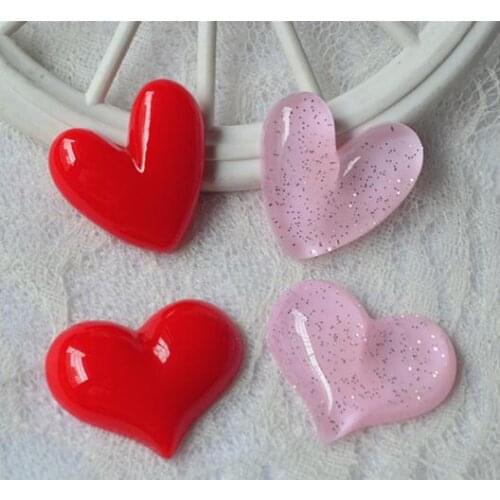 4 pieces / set , 2 set / lot)Cute Love heart-shaped fridge magnet