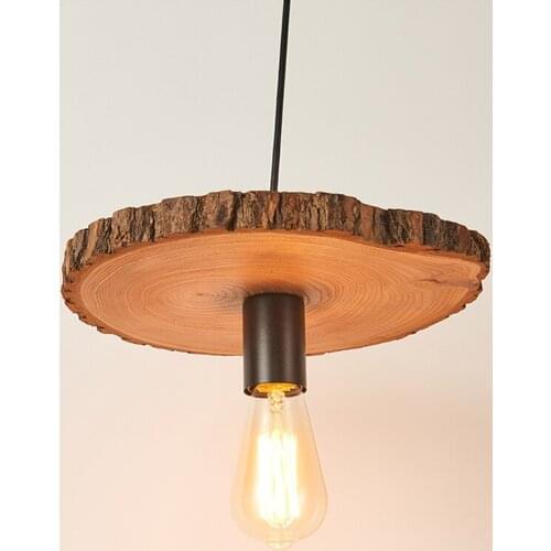 American Retro Small Pendant Light European Creative Bar Balcony Hanging Lamp Corridor Staircase Aisle Single Head Pendant Lamps