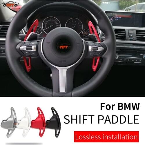 Car Styling Steering Wheel Extension Shifter Accessory Shift Paddle Alloy For BMW X1 X4 X5 X6 1 2 3 4 5 6 7 series 2pcs/set