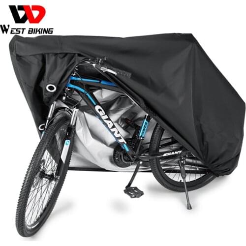 WEST BIKING Portable Bicycle Cover Outdoor Bike Protective Gear Bicycle Accessories Waterproof Cycling Rain Sun Dust Proof Cover