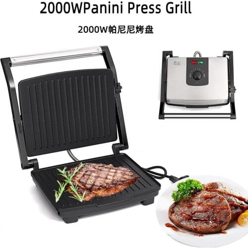 BBQ Grill Household Kitchen Appliances Barbecue Machine Grill Electric Hotplate Smokeless Grilled Meat Pan Contact Grill
