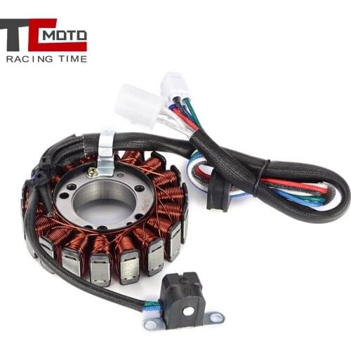 Motorcyle Magneto Generator Stator Coil for Kawasaki KSF400 KFX400 KSF KFX 400 2003 2004 2005 2006 2007 Engine Coil 21003-S006