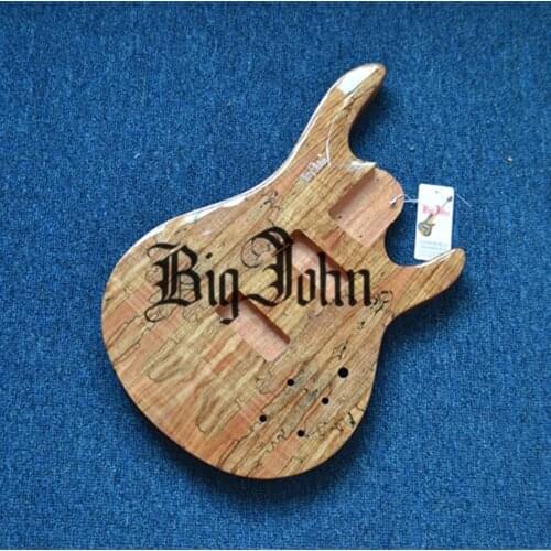 Free shipping new Big John electric bass guitar body in natural color F-3337