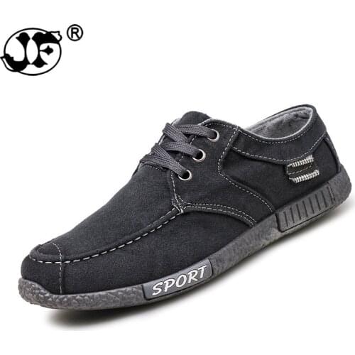 2019 Hot Sale Men Denim Leisure Shoes Teenager Boys Fashion High Quality Breathable Hard-Wearing C Shoes yujj89