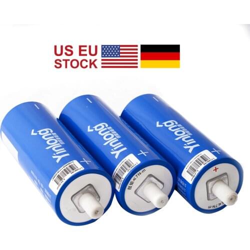 6pcs LTO 66160 2.3v 30Ah YINLONG NOT 40AH Lithium Titanate Battery Cell 10C 300A for 12v 14.4v Long Cycle Life EV golf cart