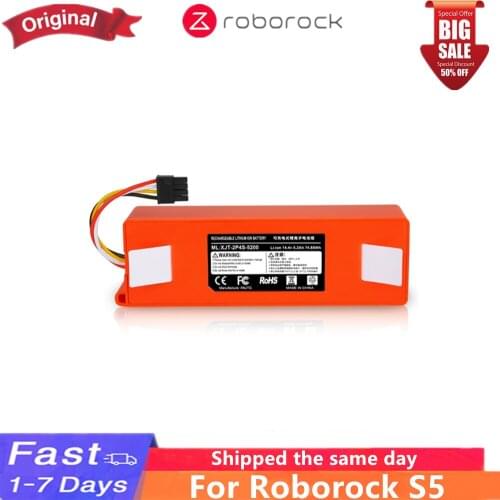 New 100% original Roborock S5 S50 vacuum cleaner sweeping robot lithium-ion battery pack 5200mAh Universal Edition Accessories