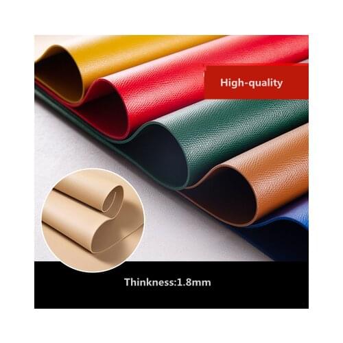 New arrival high quality 50x138cm PU leather fabric Faux Leather Fabric for Sewing, 2mm Thick artificial leather