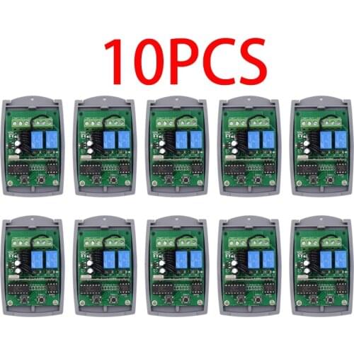 10PCS 433mhz gate control Receiver ALUTECH AT-4 AN-MOTORS AT-4 MOTORLINE DOORHAN BENINCA DEA garage door remote control 433.92
