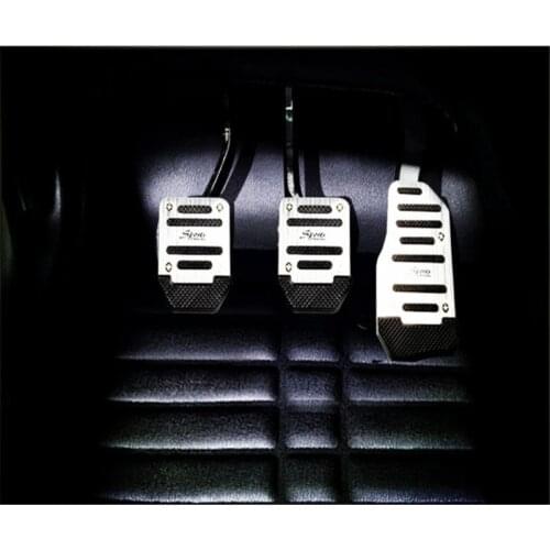 Interior Pedal For Jeep Grand Cherokee Stainless Steel Antislip Foot Rest Brake Pedals For Grand Cherokee