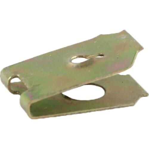 500x Metal Zinc Yellow Plated U Clips Type Nut Nuts Automotive Fasteners Retainer clip