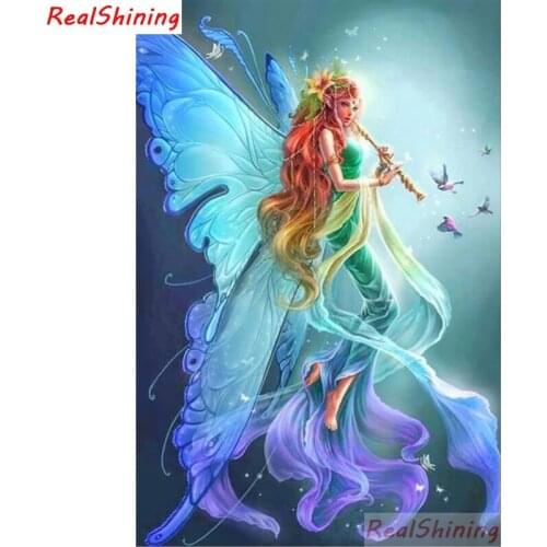 5D Diy Diamond Painting full Square Diamond Cross Stitch Diamond Embroidery Elf picture for room Decor H2033