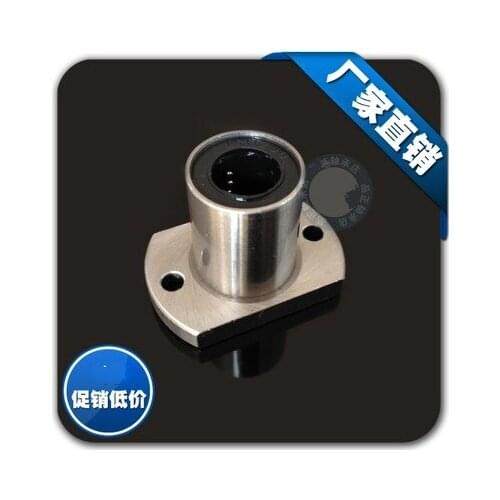 8Pcs LMH8UU Ellipse Flange Type CNC Linear Motion Bushing Ball Bearing 8*15*24mm
