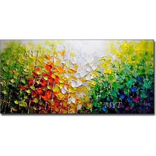 Free Shipping Artist Hand-painted High Quality Modern Oil Painting on Canvas Abstract Oil Painting for Living Room Decoration