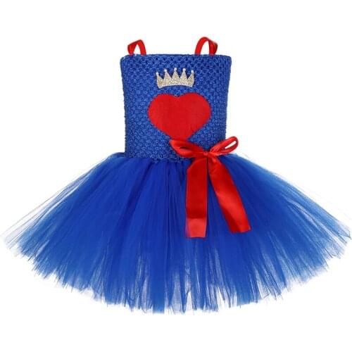 Girls Fortress Night Fighter Role Play Costume Baby Kids Valentines Day Heart Tutu Dress For Halloween Carnival Party Holidays