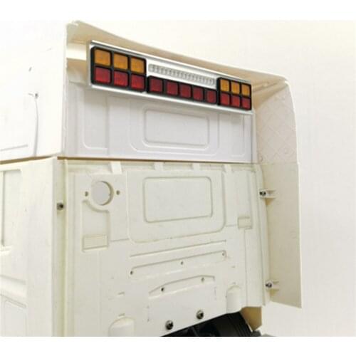 For Tamiya 1/14 56323 Scania R620 R730 RC Car Modification Parts Bright Model Car Rear Light LED Light Bar Lamp