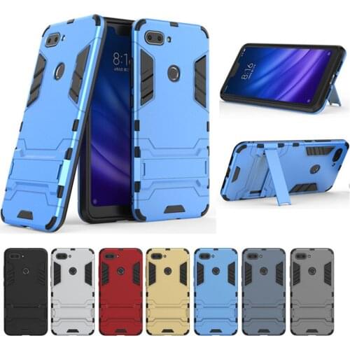 For Xiaomi Mi 8 lite Case Mi 10T 9 SE TPU+PC Back Cover For Xiaomi mi 8 lite Redmi 8A 9 7 A 9C Case Shockproof Armor Phone Case