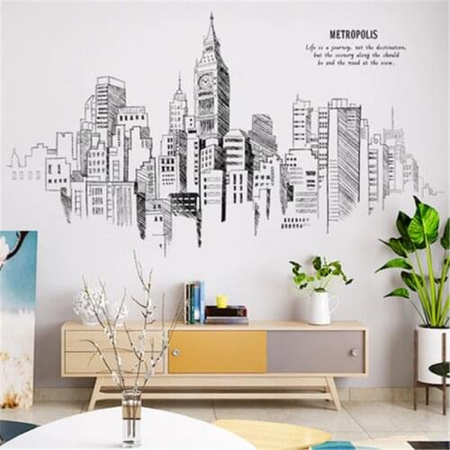 Libertas White Wall Stickers