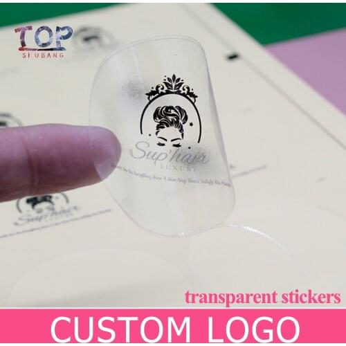 Custom Pvc Logo Transparent Sticker Fit For All Kinds Of All Kinds Of Packaging Box Sticker