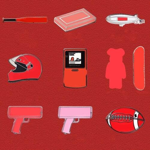 LXJERY Fashion Pin Badge On Backpack Funny Brooch Pins For Clothes Broche For Women Girl Schoolbag