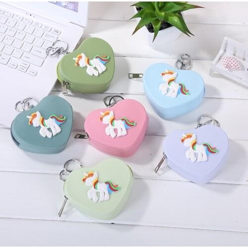 Random Color Cartoon Mini Candy Color Heart Shape Coin purse Silicone Zipper Children Portable Money Bag Storage Bag