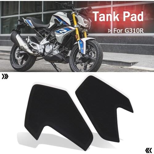 NEW For BMW G310R G 310 R Tank pad anti-slip tank Pad sticker protection stickers SIDE TANK PADS Traction Pad G310GS G 310 GS