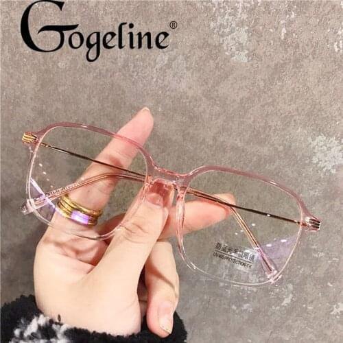 Vintage Square Style TR90 Anti Blue Glasses Frame Fashion Brand Design Eyewear Frame Eyeglasses Oculos De Grau Computer Glasses