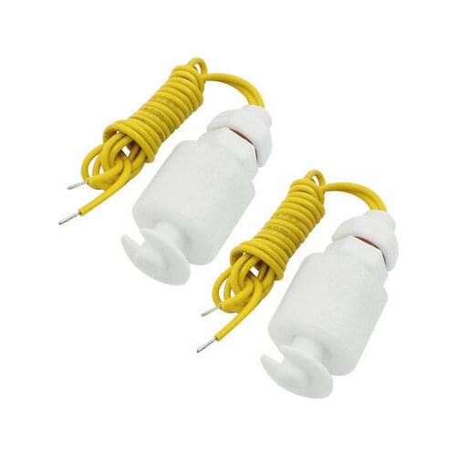 Aquarium Tank Liquid Water Level Sensor PP Floating Switch ZP3508 x 2