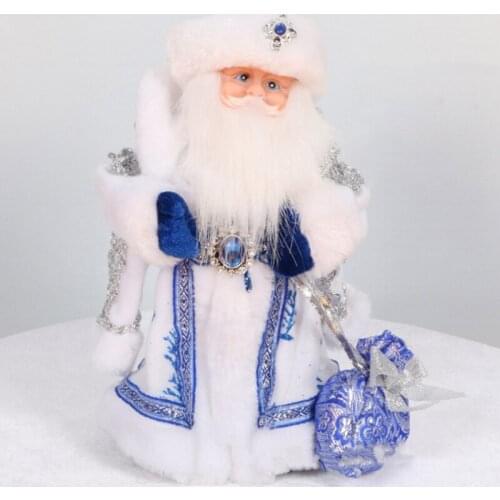 Plush Scandinavian Santa Claus Doll Plush Christmas Decoration Ornaments Navidad Candy Bucket New Year Gifts for Kids